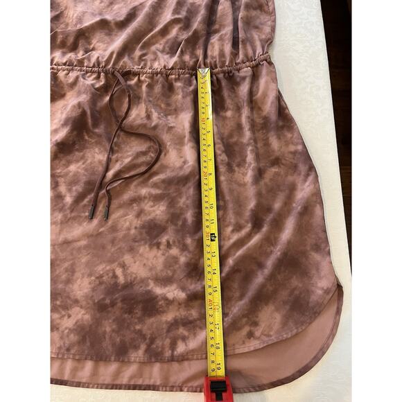 ATHLETA Rincon Printed Dress Size 2X Evian Hearth Rose Travel Stretch Camo - Picture 7 of 11